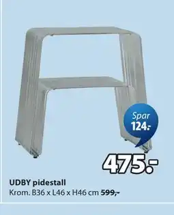 JYSK UDBY pidestall tilbud