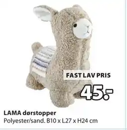 JYSK LAMA dørstopper tilbud