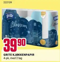 Europris GRITE KJØKKENPAPIR tilbud