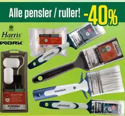 Europris Alle pensler / ruller! tilbud