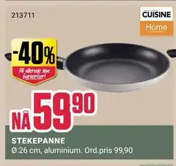 Europris STEKEPANNE tilbud