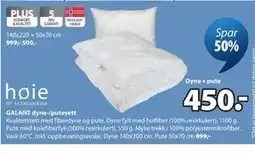 JYSK GALANT dyne-/putesett tilbud