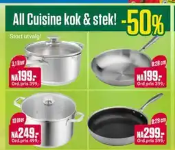 Europris Cuisine kok & stek tilbud
