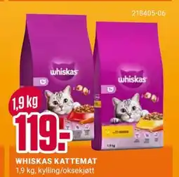 Europris WHISKAS KATTEMAT tilbud