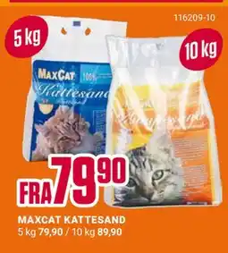 Europris MAXCAT KATTESAND tilbud