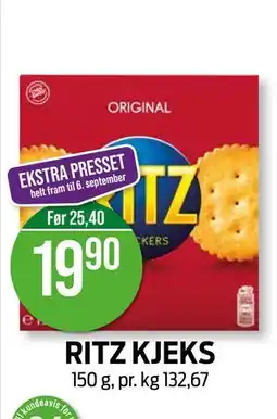 Kiwi RITZ KJEKS tilbud