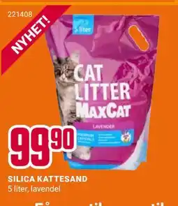 Europris SILICA KATTESAND tilbud