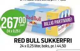 Kiwi RED BULL SUKKERFRI tilbud