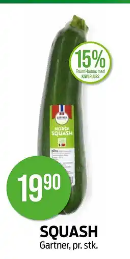 Kiwi SQUASH tilbud