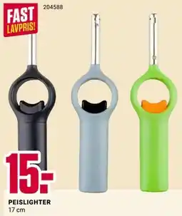 Europris PEISLIGHTER tilbud