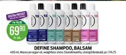 Kiwi DEFINE SHAMPOO, BALSAM tilbud