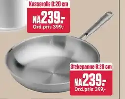 Europris Stekepanne Ø:28 cm tilbud