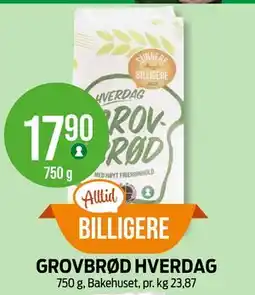 Kiwi GROVBRØD HVERDAG tilbud