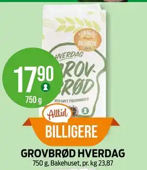 Kiwi GROVBRØD HVERDAG tilbud
