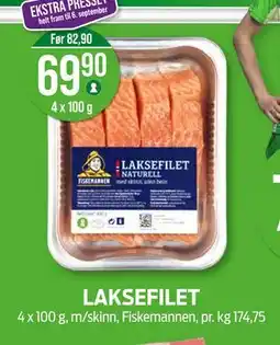 Kiwi LAKSEFILET tilbud