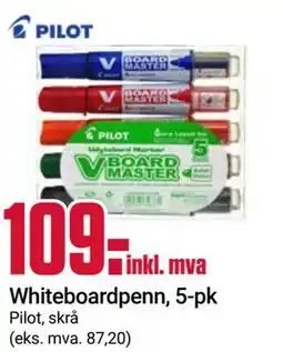Europris Whiteboardpenn, 5-pk tilbud