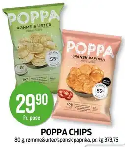 Kiwi POPPA CHIPS tilbud
