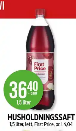 Kiwi HUSHOLDNINGSSAFT tilbud