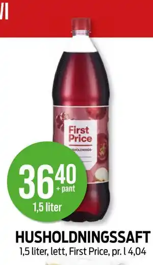 Kiwi HUSHOLDNINGSSAFT tilbud