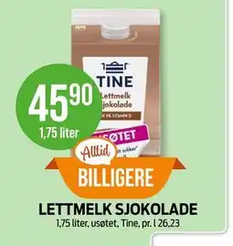 Kiwi LETTMELK SJOKOLADE tilbud