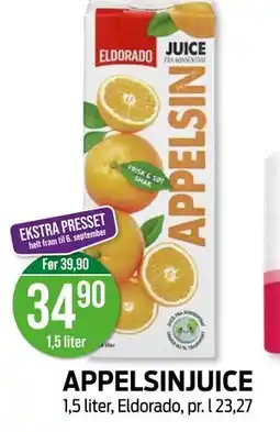 Kiwi APPELSINJUICE tilbud