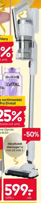 Håndholdt støvsuger