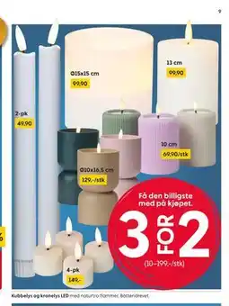 Rusta Kubbelys og kronelys LED tilbud