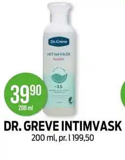 Kiwi DR. GREVE INTIMVASK tilbud