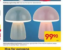 Rusta Dekorasjonsbelysning Solanto tilbud