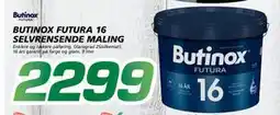 Coop Byggmix BUTINOX FUTURA 16 SELVRENSENDE MALING tilbud