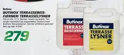 Coop Byggmix BUTINOX TERRASSEBEISFJERNER/ TERRASSELYSNER tilbud