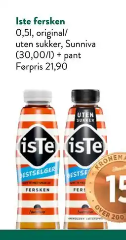 Jacobs Iste fersken tilbud