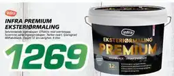 Coop Byggmix INFRA PREMIUM EKSTERIØRMALING tilbud