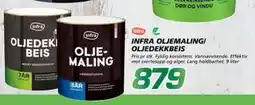 Coop Byggmix INFRA OLJEMALING/ OLJEDEKKBEIS tilbud