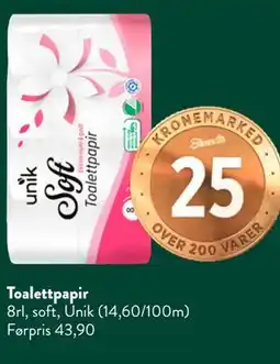 Jacobs Toalettpapir tilbud
