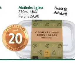 Jacobs Matboks i glass tilbud