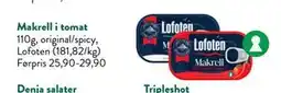 Jacobs Makrell i tomat tilbud