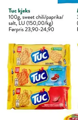 Jacobs Tuc kjeks tilbud