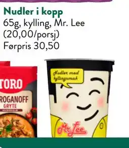 Jacobs Nudler i kopp tilbud