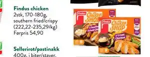 Jacobs Findus chicken tilbud