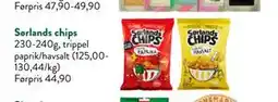 Jacobs Sørlands chips tilbud