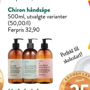 Jacobs Chiron håndsåpe tilbud