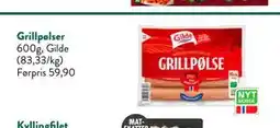 Jacobs Grillpølser tilbud