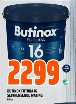 Obs Bygg BUTINOX FUTURA 16 SELVRENSENDE MALING tilbud