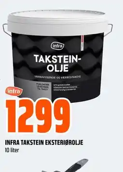Obs Bygg INFRA TAKSTEIN EKSTERIØROLJE tilbud