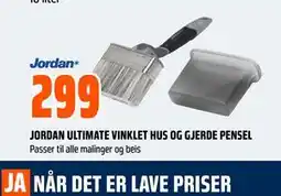 Obs Bygg JORDAN ULTIMATE VINKLET HUS OG GJERDE PENSEL tilbud