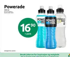Joker Powerade tilbud