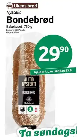 Joker Bondebrød tilbud