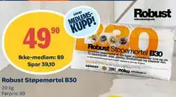 Obs Bygg Robust Støpemørtel B30 tilbud