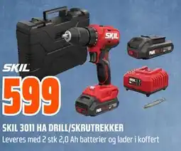 Obs Bygg SKIL 3011 HA DRILL/SKRUTREKKER tilbud